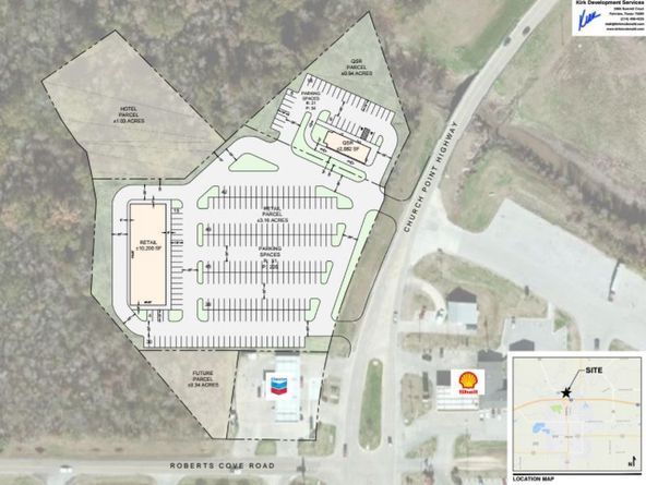 Rayne LA Development Parcel: Hwy 35, Rayne, LA 70578